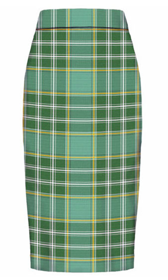 Skirt, Ladies Pencil Style, Currie Tartan